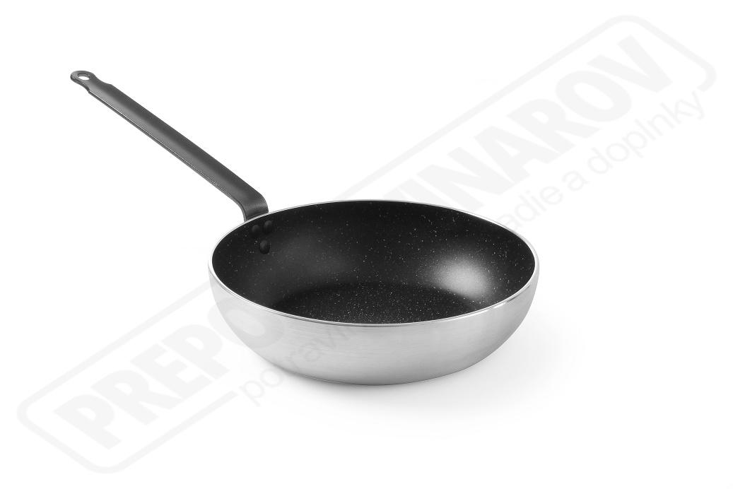 Panvica hliníková s mramorovým povrchom WOK