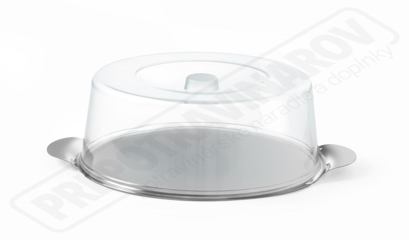 Tácka okrúhla s okrúhlym vekom