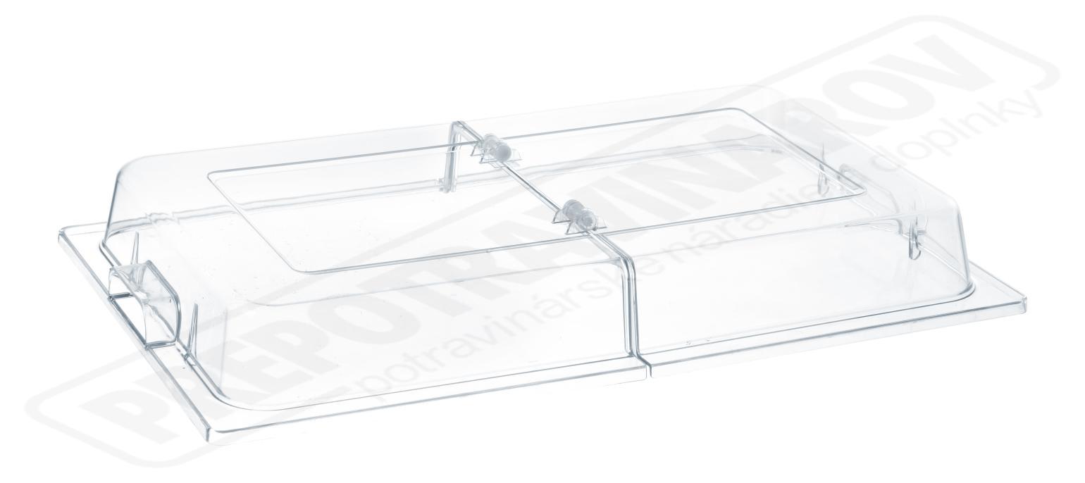 Kryt výklopný polykarbonát GN 1/1