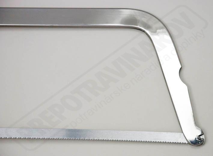 Pílka nerezová s plastovou rúčkou a pákou