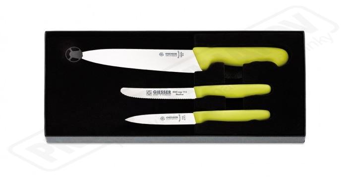 Sada kuchárskych nožov G 9851, limetková