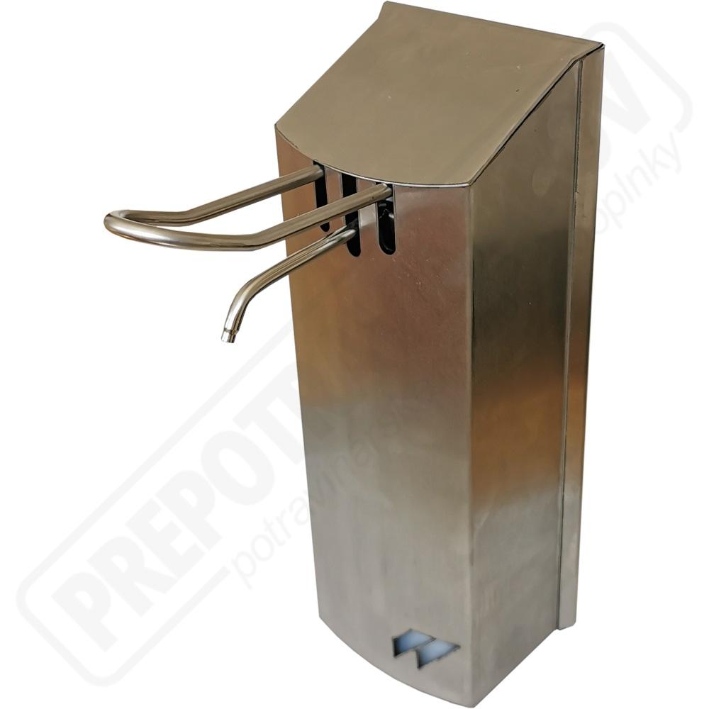 Dávkovač mydla a dezinfekcie s lakťovou pákou