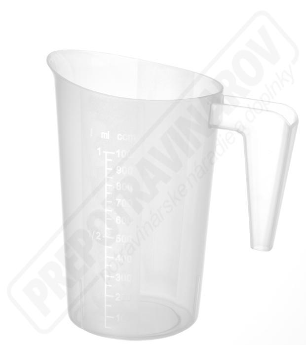 Odmerka polypropylénová HE stohovateľná