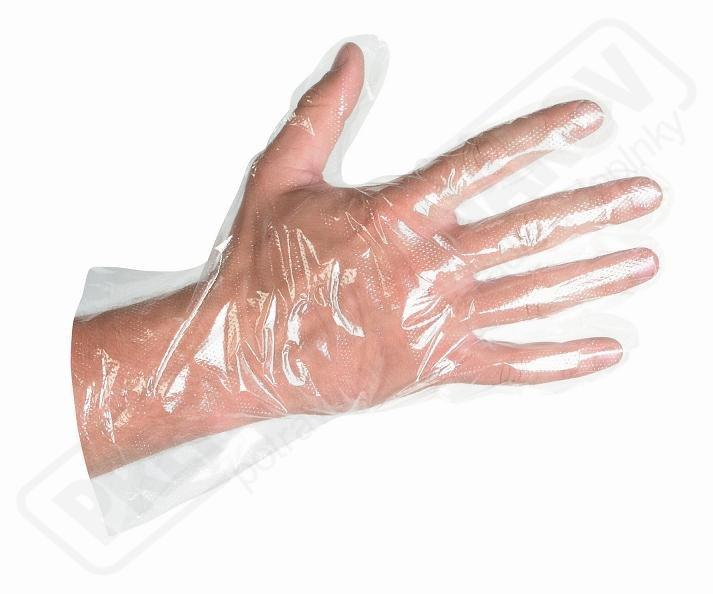 Ochranné rukavice PE