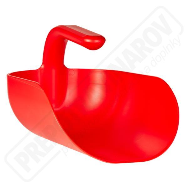 Ergonomická naberačka 2L červená