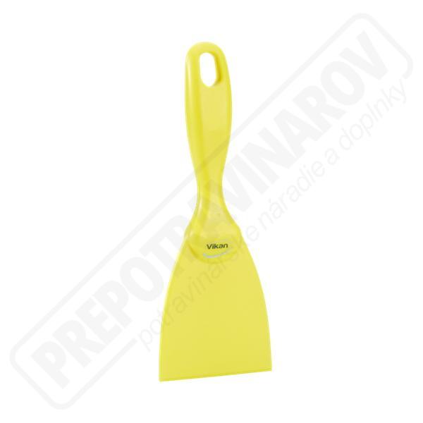 Ručná škrabka 75 mm žltá