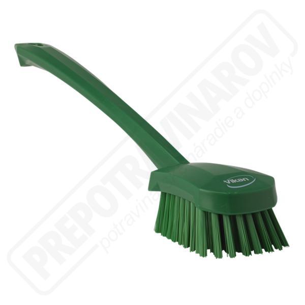 Kefa s dlhou rúčkou tvrdá zelená