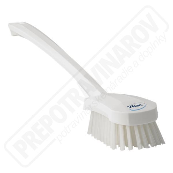 Kefa s dlhou rúčkou tvrdá biela