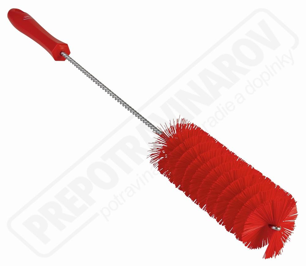 Kefa na trubice 50 mm stredne tvrdá červená