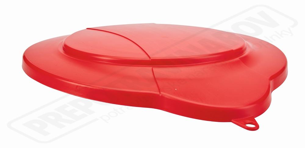 Veko pre vedro 12 l červené