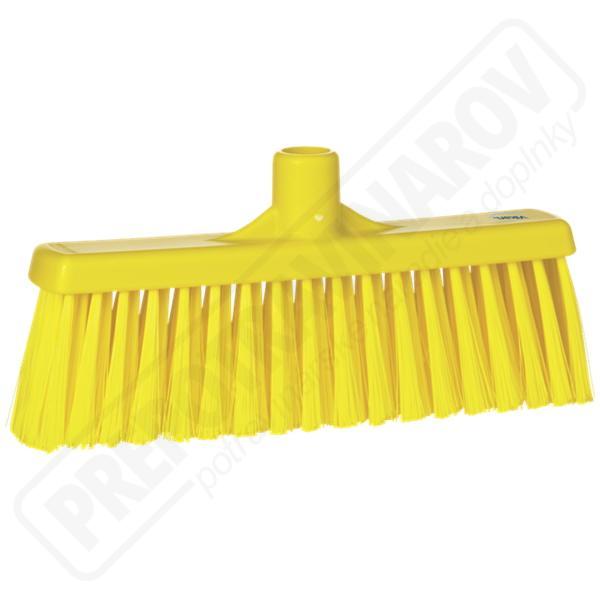 Metla 310 mm stredne tvrdá žltá