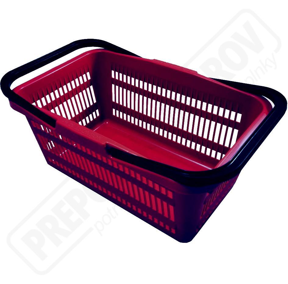 Nákupný košík plastový