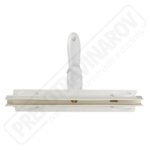 Stierka s rúčkou s dvojitou lištou 250 mm biela