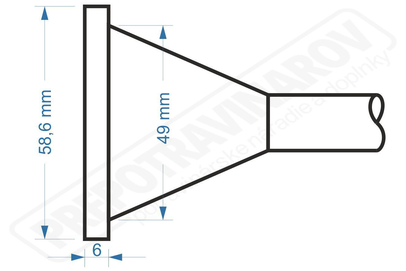 Narážacie trubice na radu F (H) 200 mm