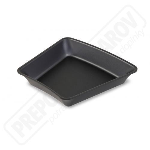 PLEXI Miska roh 22,5° dymová matná