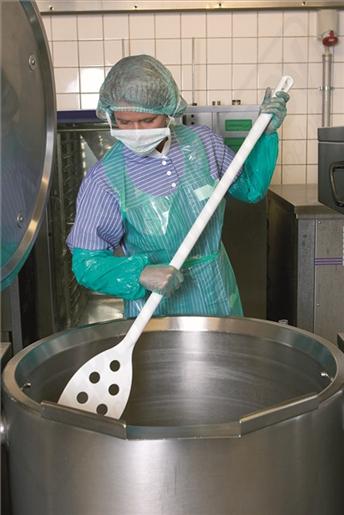 7012 Miešadlo polypropylén 1200 mm s otvormi