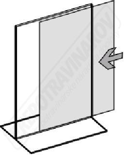 Stojan obojstranný 60 x 110 mm "T"