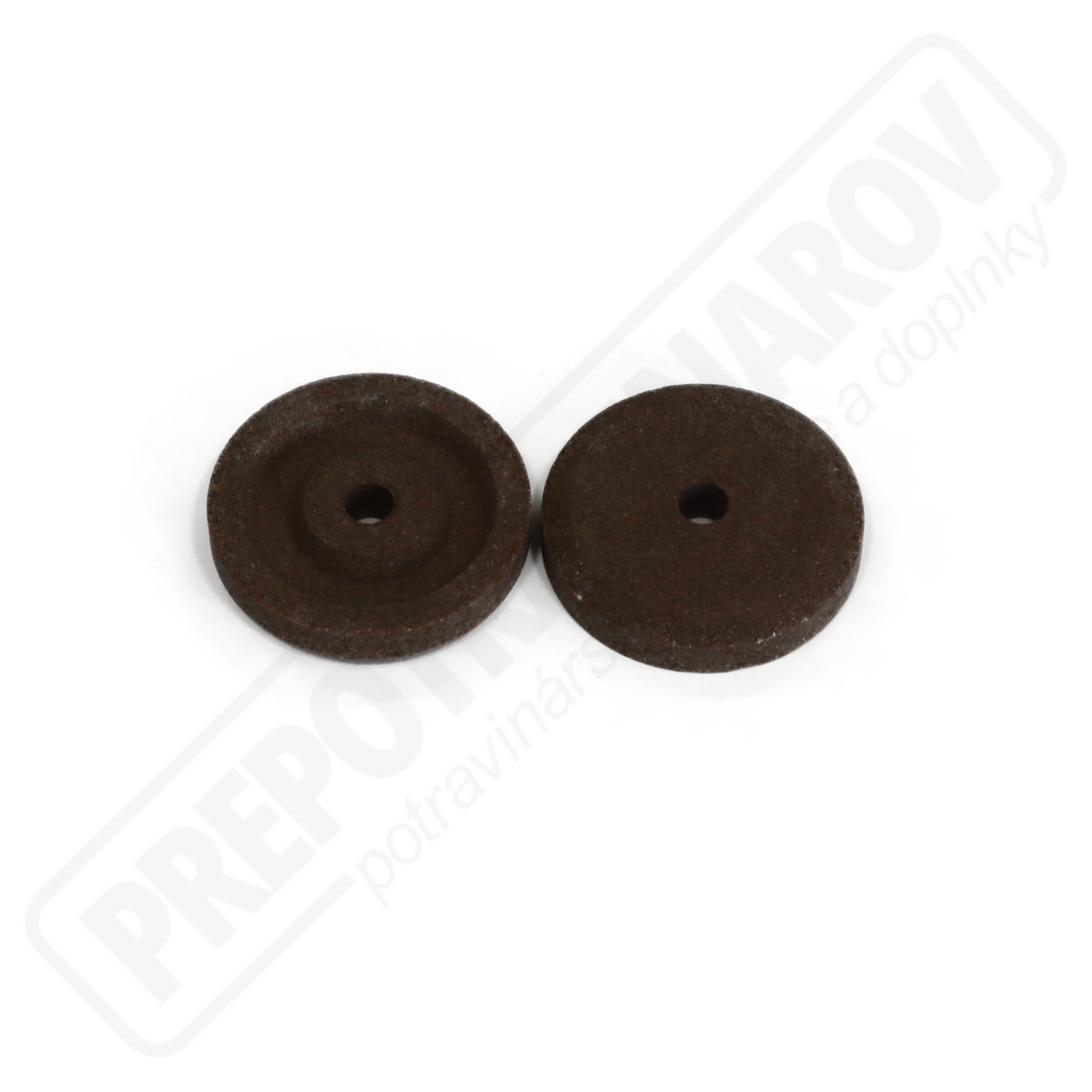 Obťahový kameň 40x7mm jemné zrno, 6mm diera