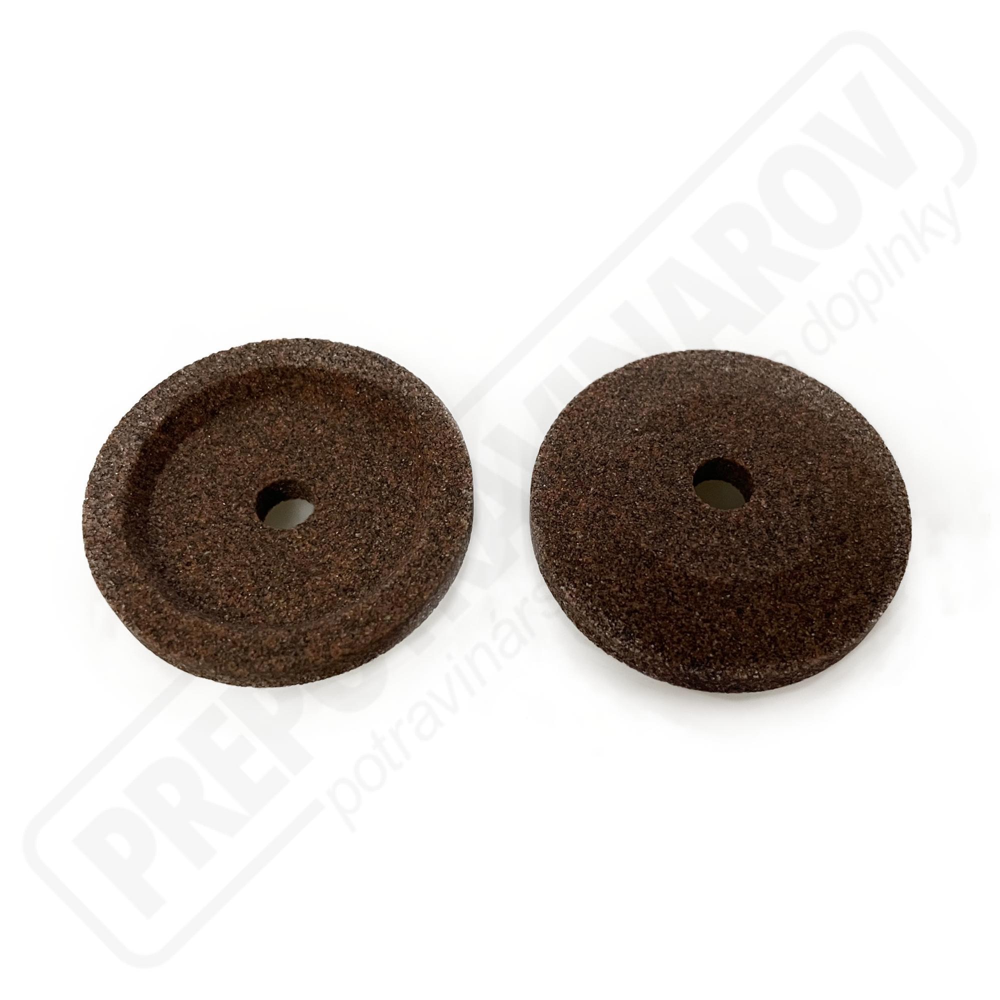 Brúsny kameň 40x8mm hrubé zrno, 6mm diera bez náboja