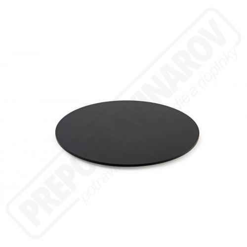 Kruhový podnos 300mm čierny