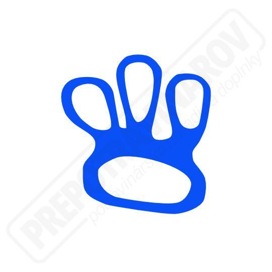 Šponovanie kovovej rukavice