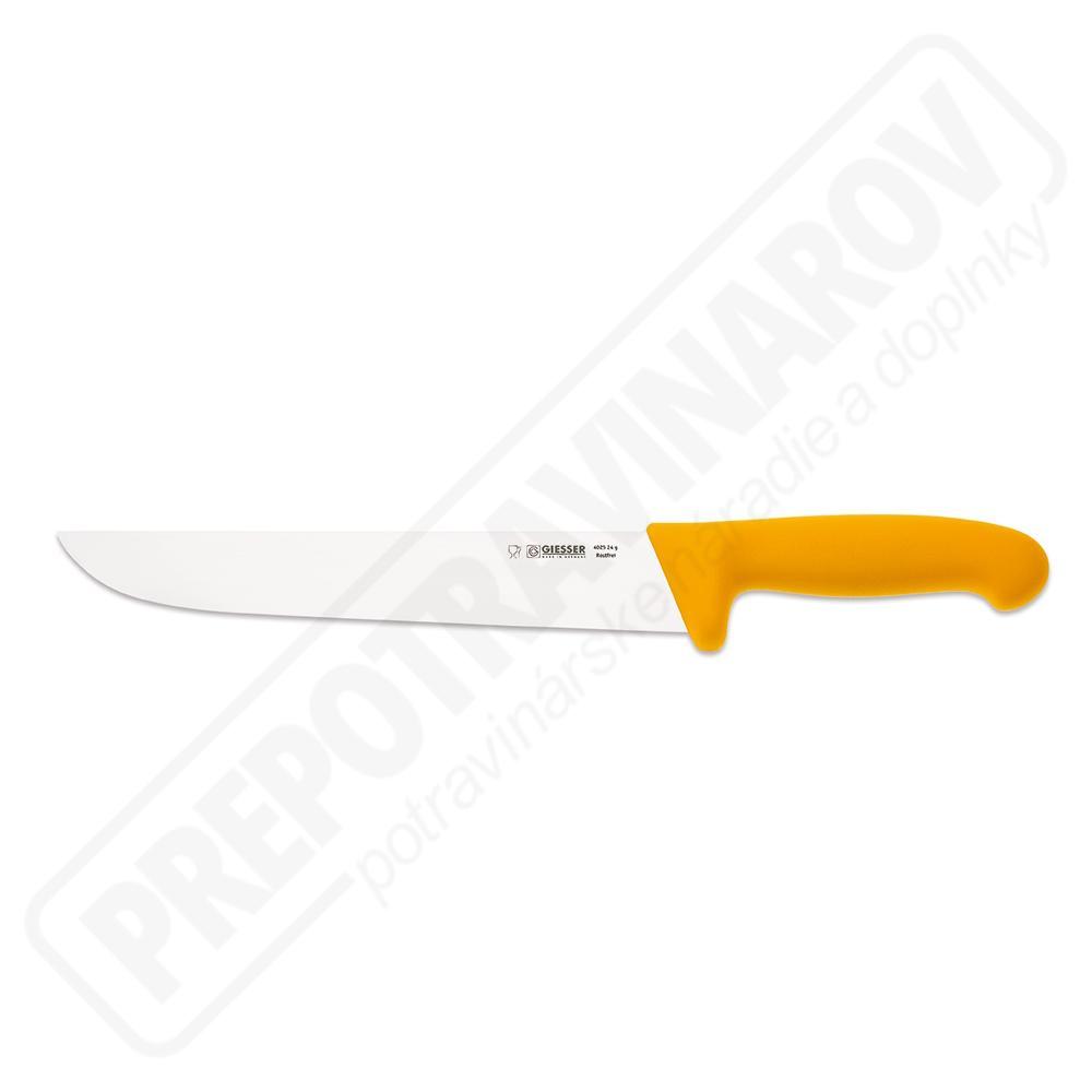 Mäsiarsky nôž G 4025 24 žltý