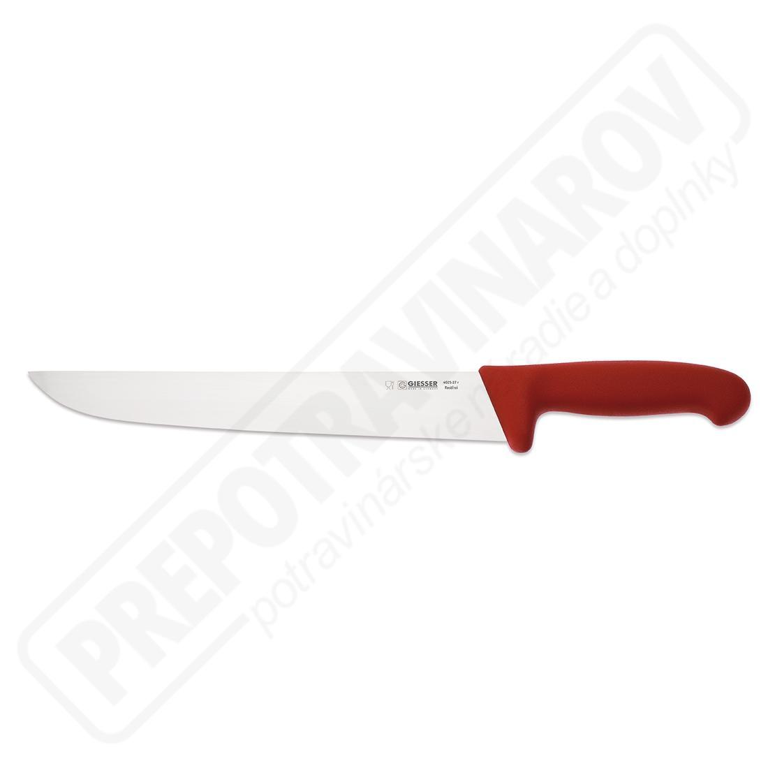 Mäsiarsky nôž G 4025 27 červený