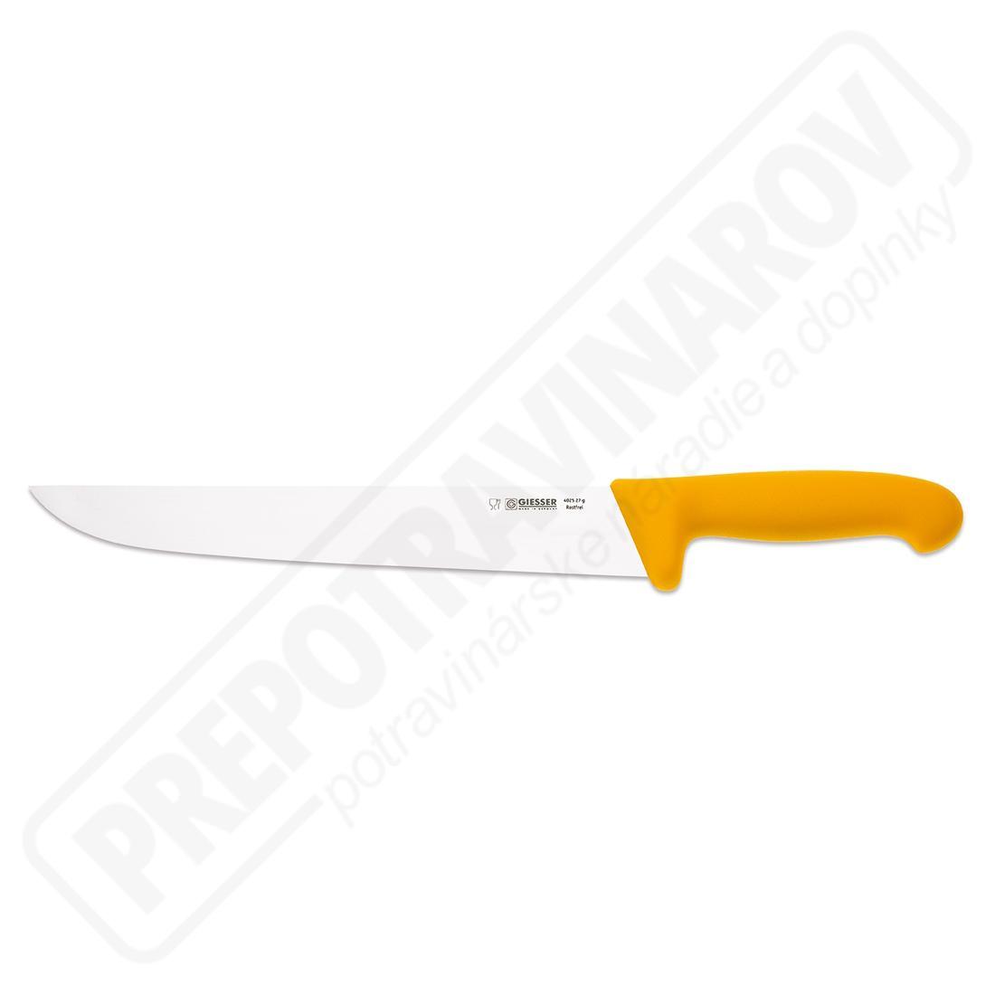 Mäsiarsky nôž G 4025 27 žltý
