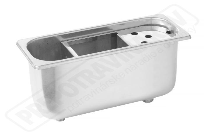 Nádoba na oplachovanie zmrzlinovej naberačky