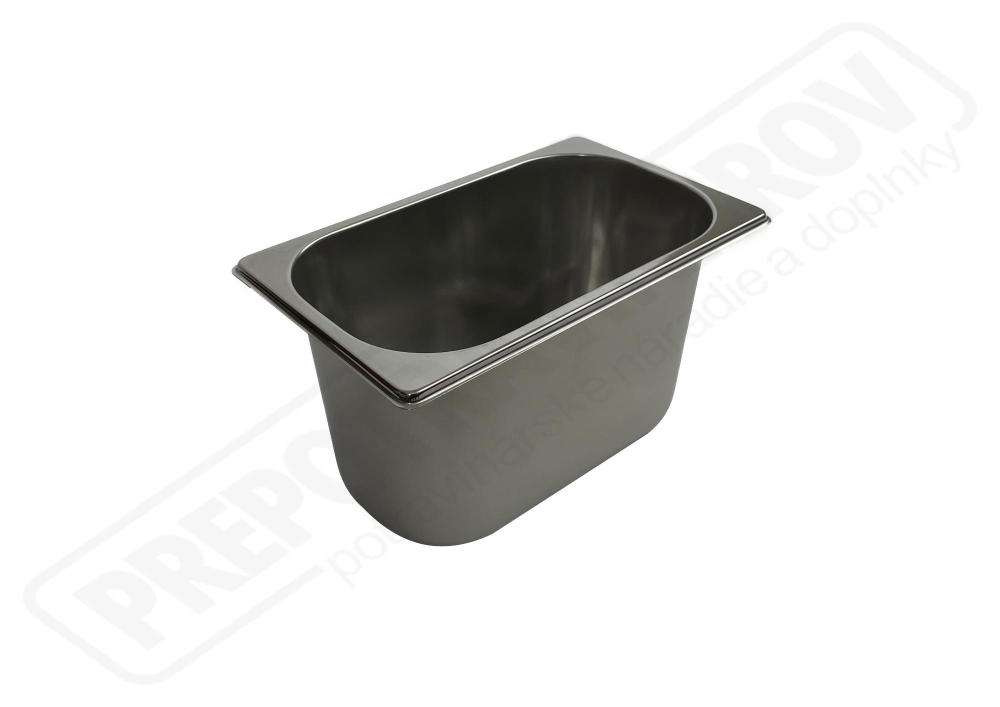Nádoba na zmrzlinu nerezová 265x160