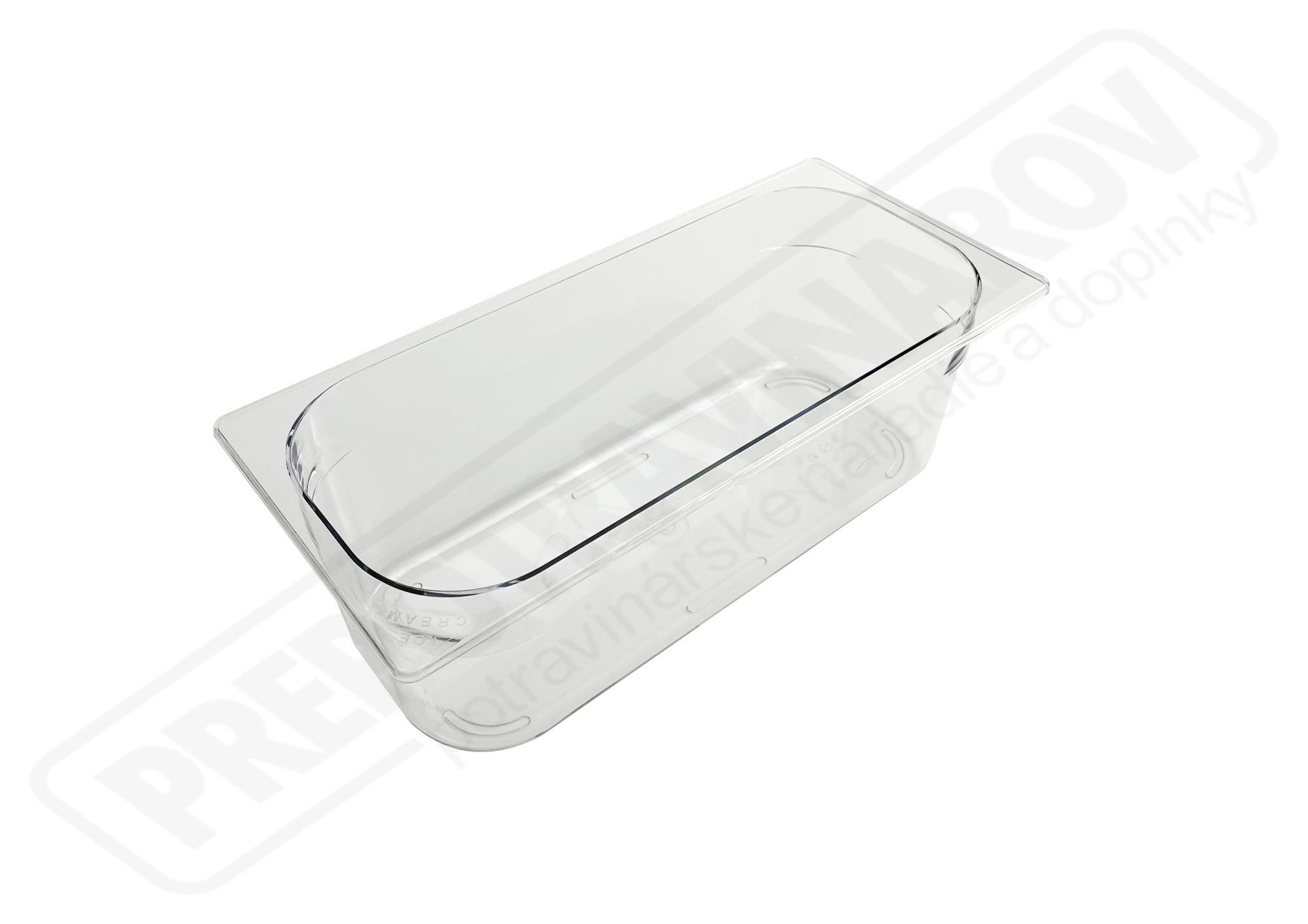 Nádoba na zmrzlinu polykarbonátová 360x165