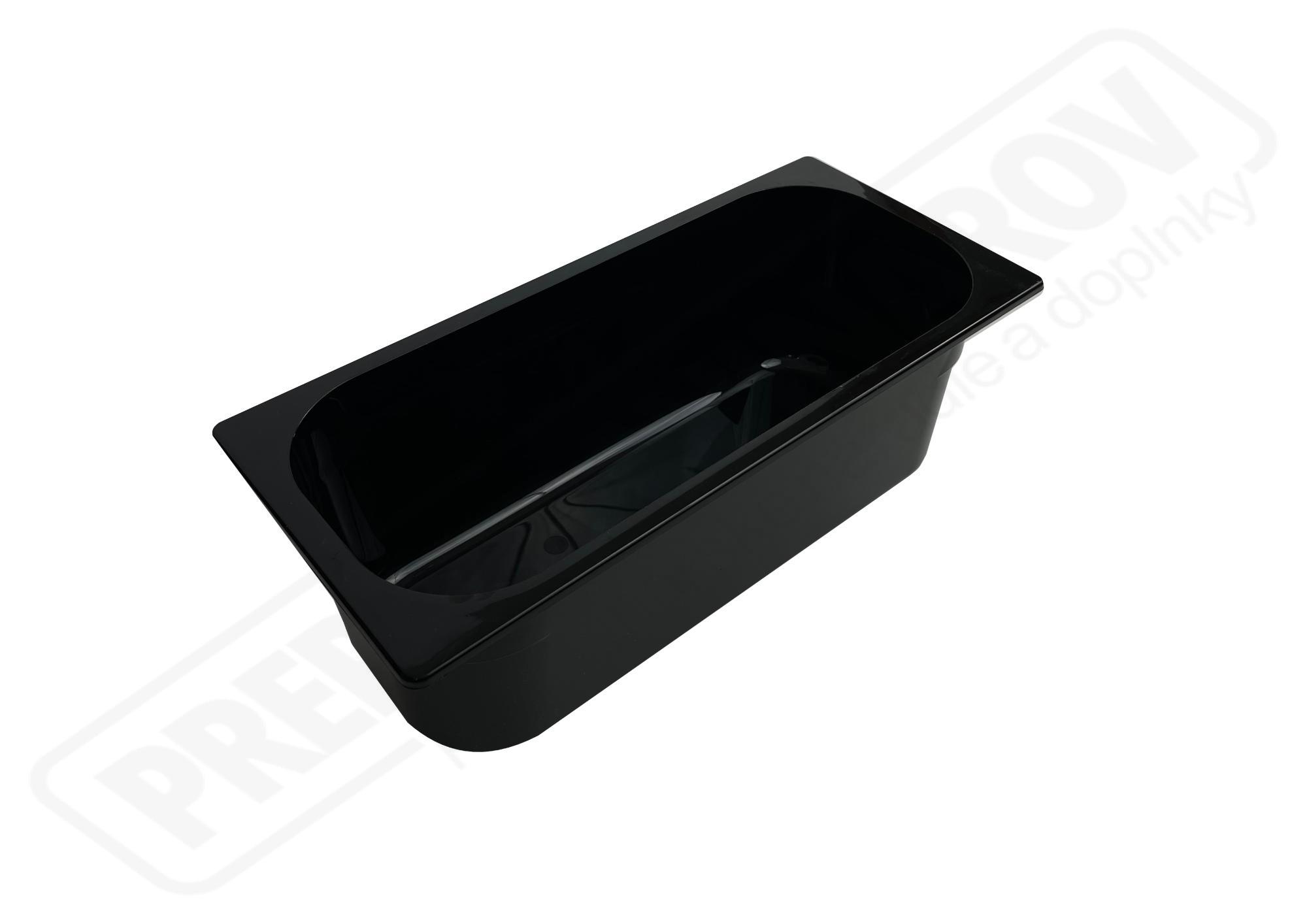 Nádoba 360x165x120 čierna