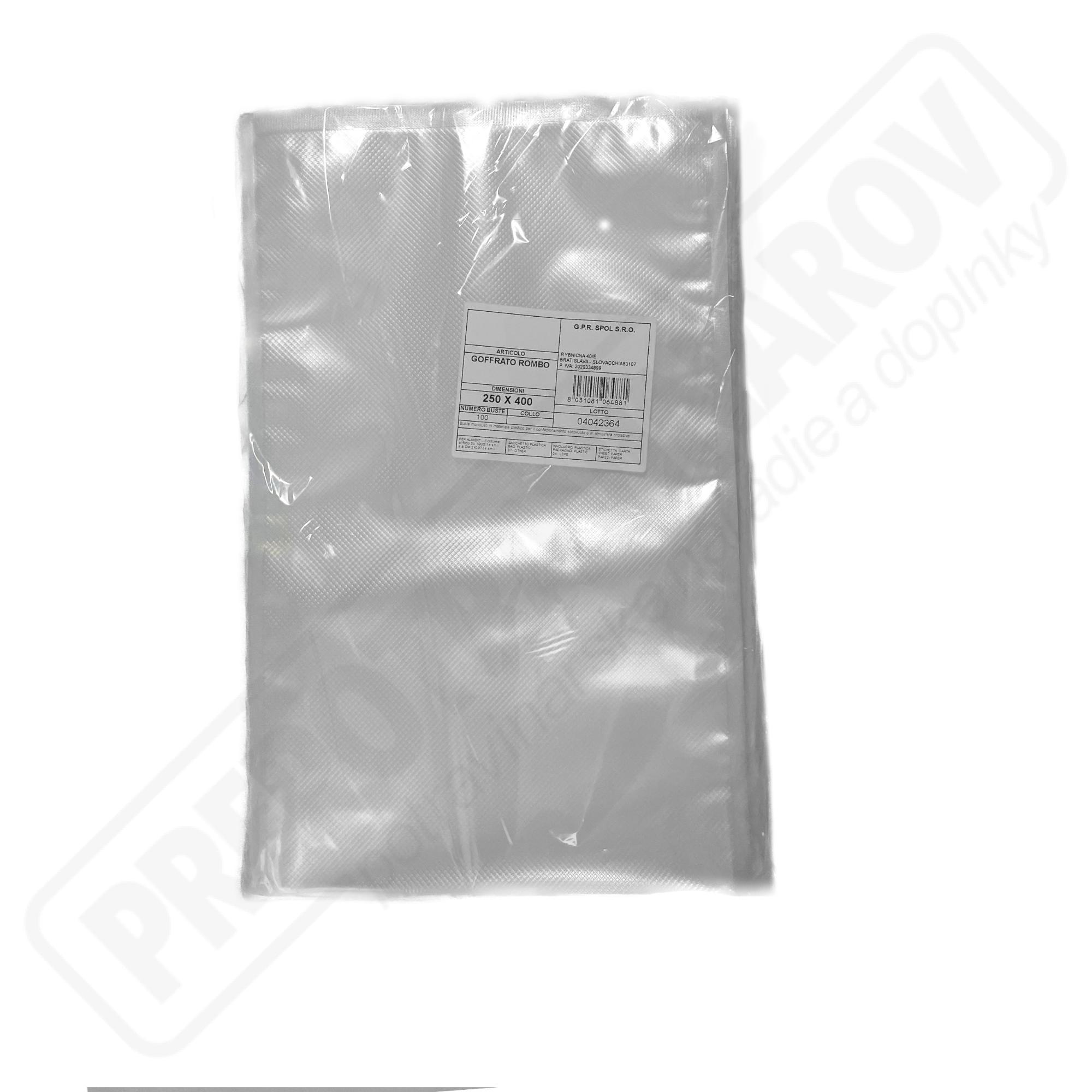 Vakuové vrecká profilované 250x400 (100ks)