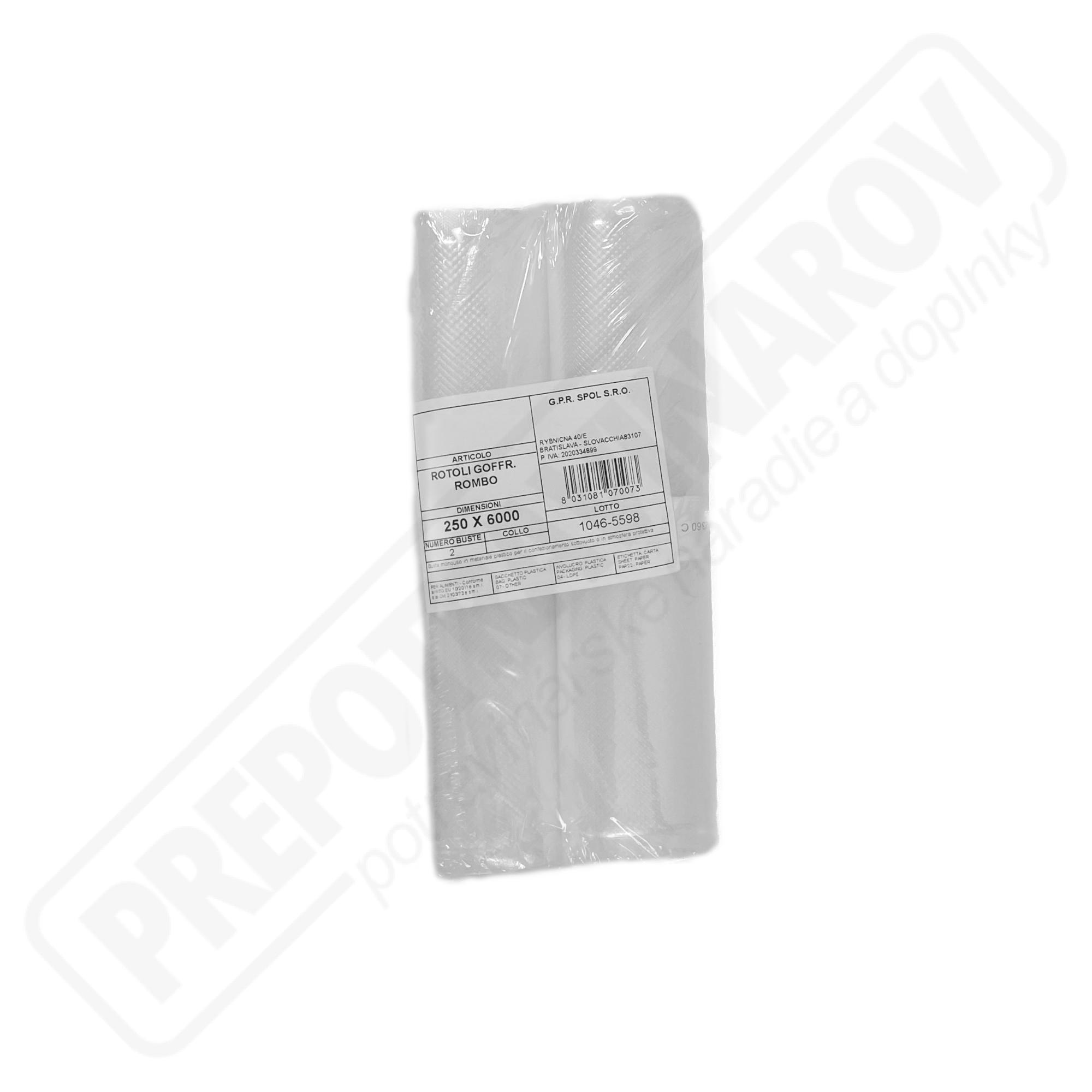 Vakuový rukáv profilovaný 250mmx6m bal. (2ks)