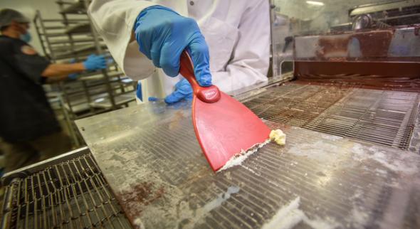 4063 Ručná škrabka detekovateľná 102 mm