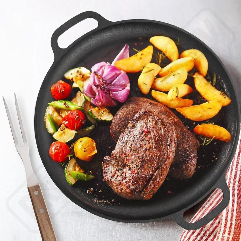 Panvica grilovacia liatina 35 cm