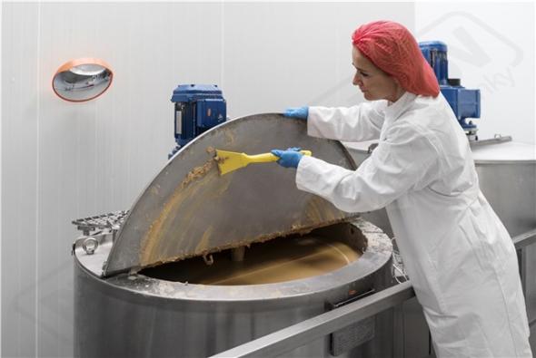 4012 Ručná škrabka s rukoväťou so závitom 100 mm