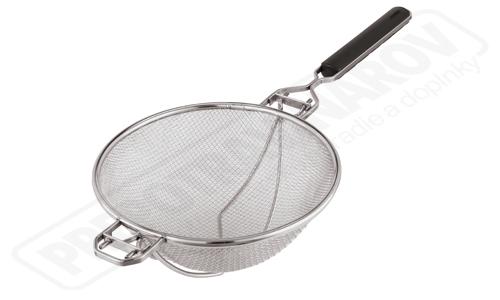 Cedidlo s dvojitým nerezovým sitom