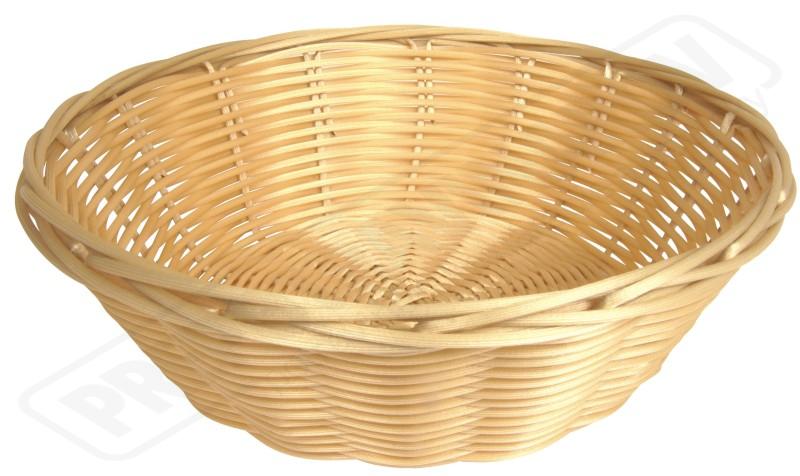 Košík kruhový polyratan