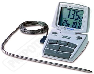 Digitálny teplomer s časomierou s čidlom TFA 14.1500