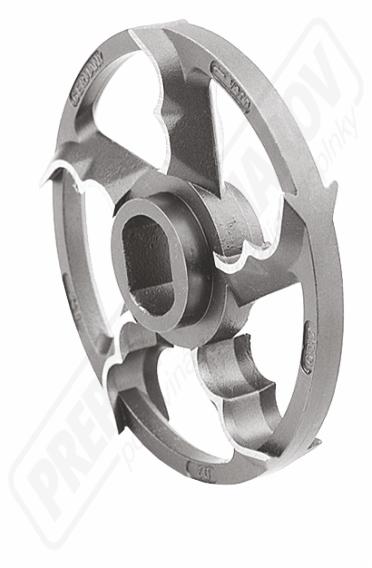 Nože dvojstranné kruhové s osadením